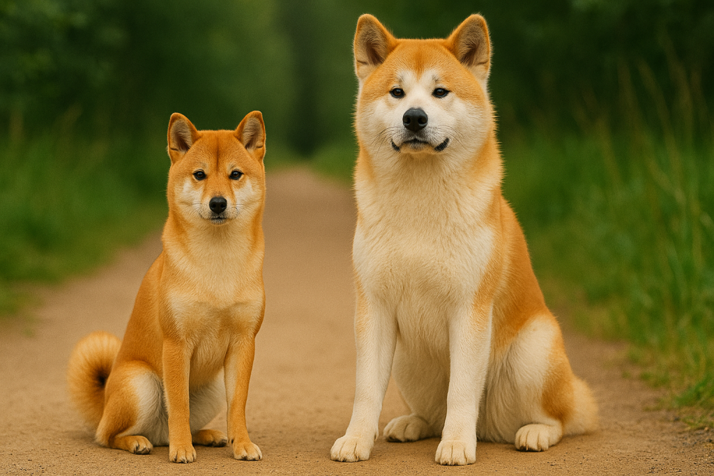 shiba inu vs akita inu