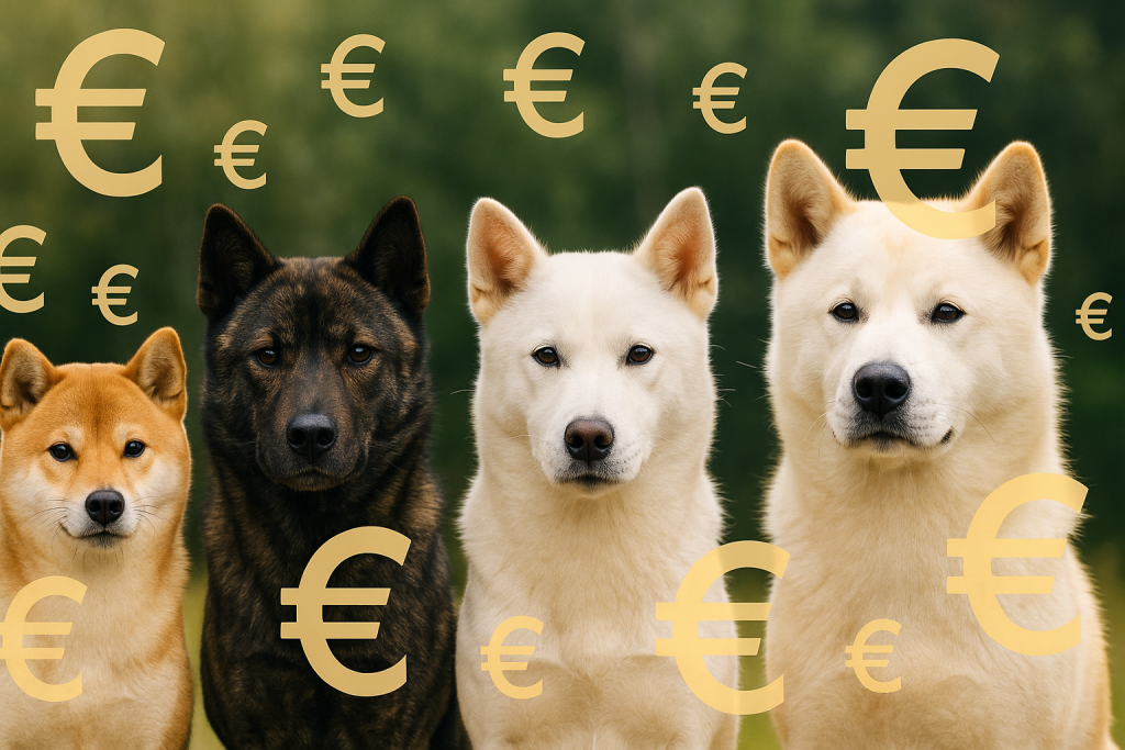 chien japonais prix