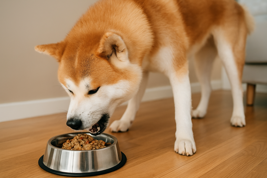 alimentation akita inu