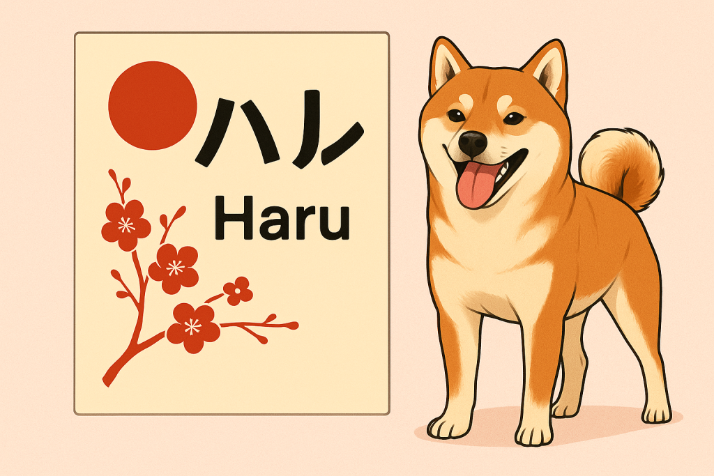 nom chien japonais